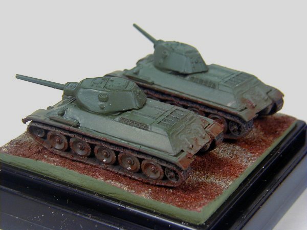 T-34/76 1941年型 戦時簡易型　単色迷彩　（1）