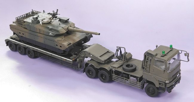 1/7210式戦車 73式特大型セミトレーラー （2）